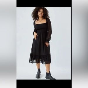 Aritzia Wilfred Grace Dress Black S